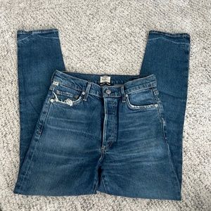 Citizens of Humanity Olivia high rise slim ankle jeans